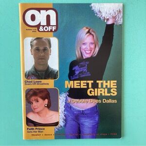 On & Off Magazine Theater NY Sherie Rene Scott Chad Lowe Faith Prince Oct 2002